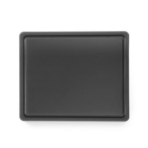 Tábua de corte HACCP Gastronorm 1/2, GN 1/2, Preto, 325x265mm, Retangular