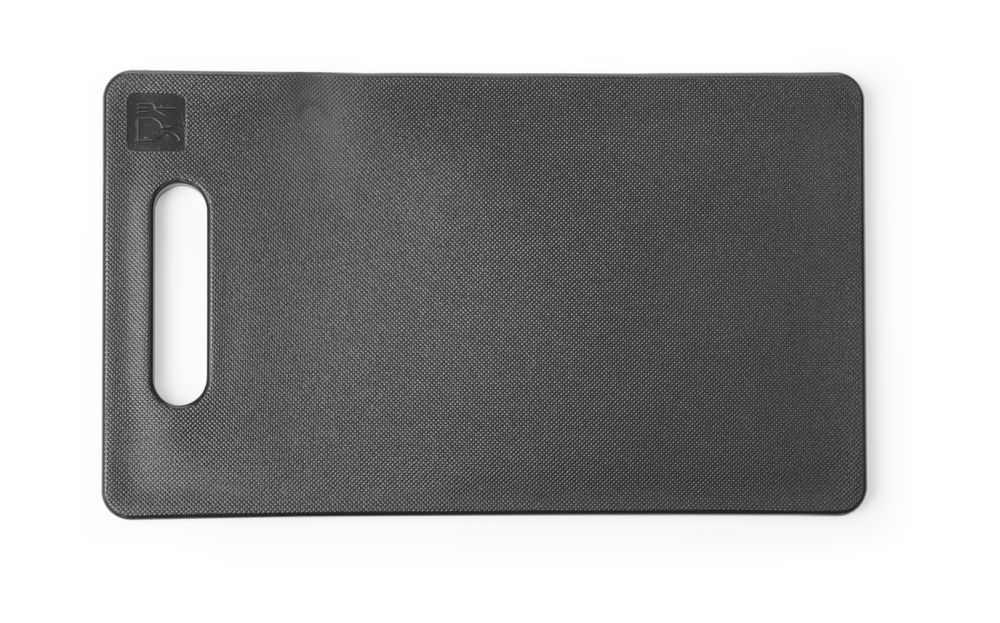 Tábua de corte com pega, Preto, 250x150mm, Retangular