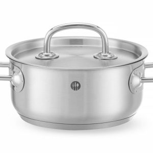 Tacho baixo - com tampa, Kitchen Line, 1,4L, ⌀160x(H)75mm
