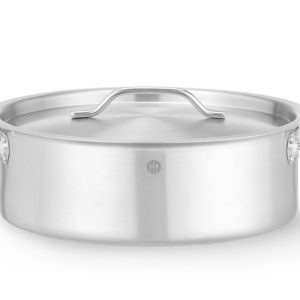 Tacho baixo - com tampa, 8,5L, ⌀320x(H)110mm, Redondo