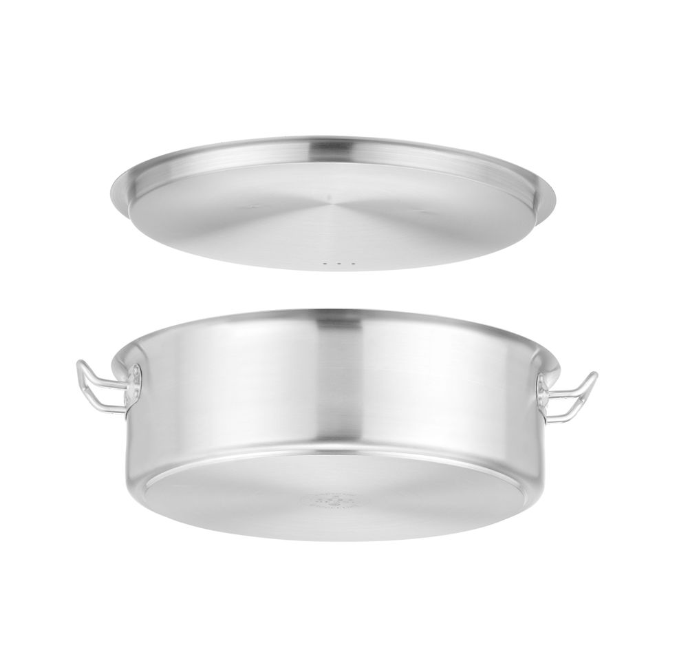 Tacho baixo - com tampa, 10,8L, ⌀360x(H)110mm, Redondo - Image 5