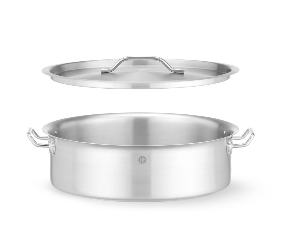 Tacho baixo - com tampa, 10,8L, ⌀360x(H)110mm, Redondo - Image 4
