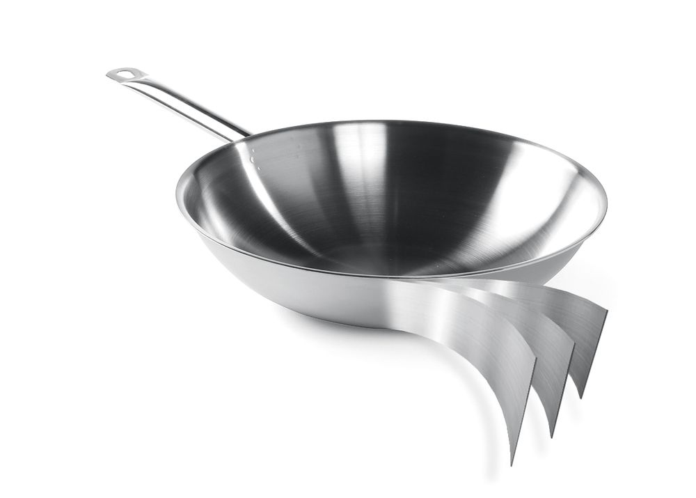Wok com 3 camadas - sem tampa, ⌀360x(H)100mm - Image 2