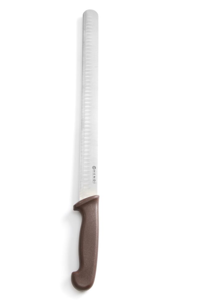 Faca para presunto/salmão, Castanho, (L)490mm