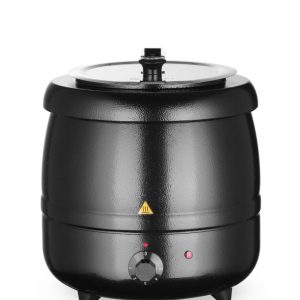 Panela de sopa elétrica, Kitchen Line, 8L, Preto, 230V/400W, ⌀330x(H)363mm