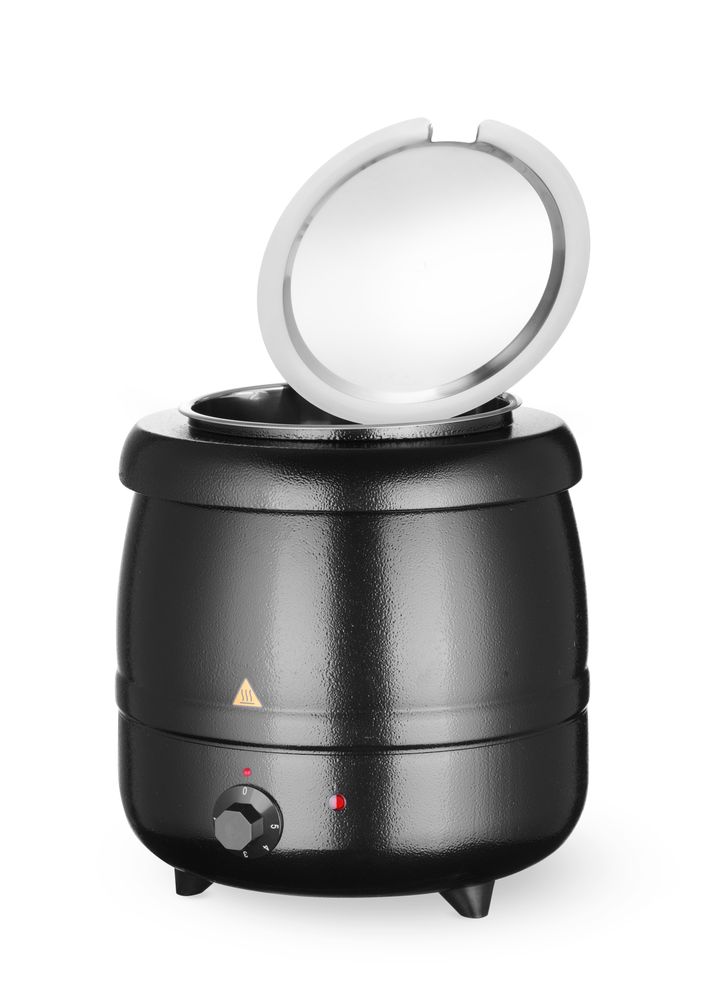 Panela de sopa elétrica, Kitchen Line, 8L, Preto, 230V/400W, ⌀330x(H)363mm - Image 4