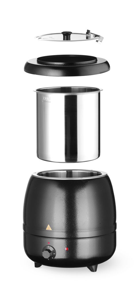 Panela de sopa elétrica, Kitchen Line, 8L, Preto, 230V/400W, ⌀330x(H)363mm - Image 5