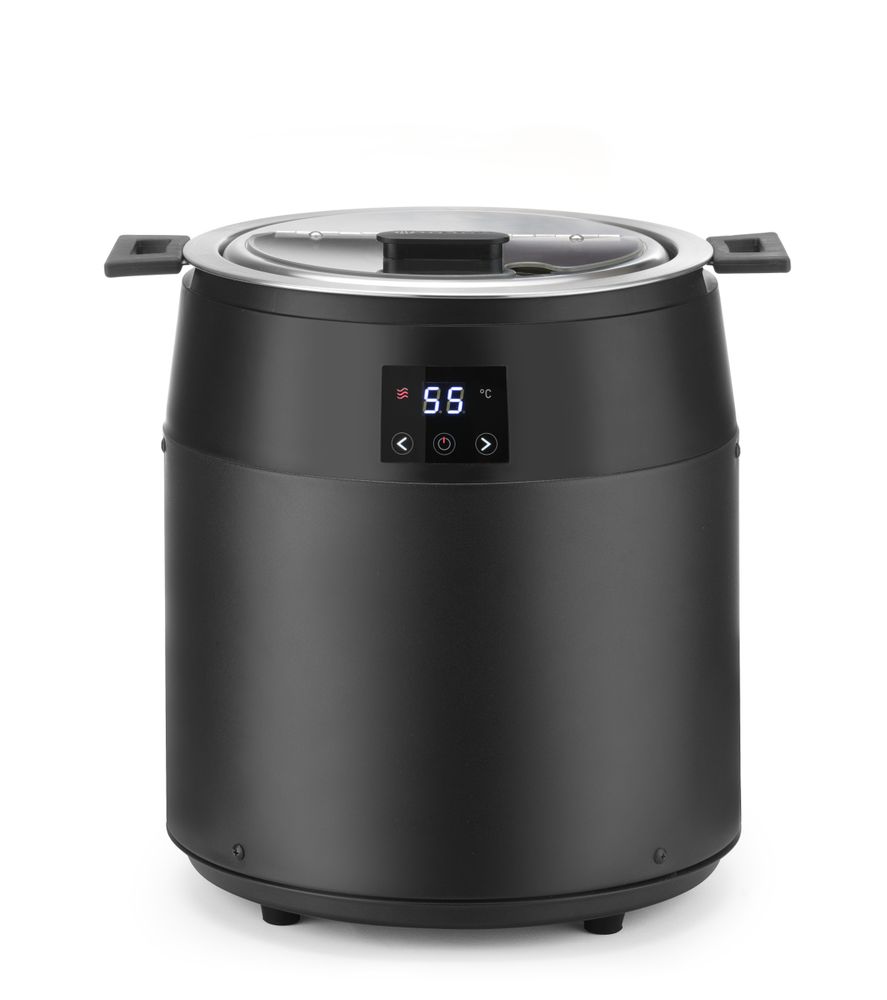 Panela de sopa elétrica sem água, 10L, 10L, Preto, 230V/450W, ⌀330x(H)398mm - Image 2