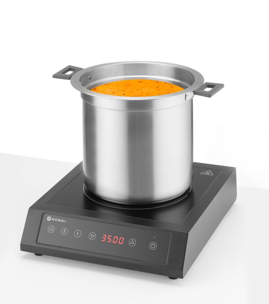 Panela de sopa elétrica sem água, 10L, 10L, Preto, 230V/450W, ⌀330x(H)398mm - Image 3