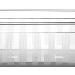 Recipiente Gastronorm 2/1, GN 2/1, 58L, Transparente, 650x530x(H)200mm