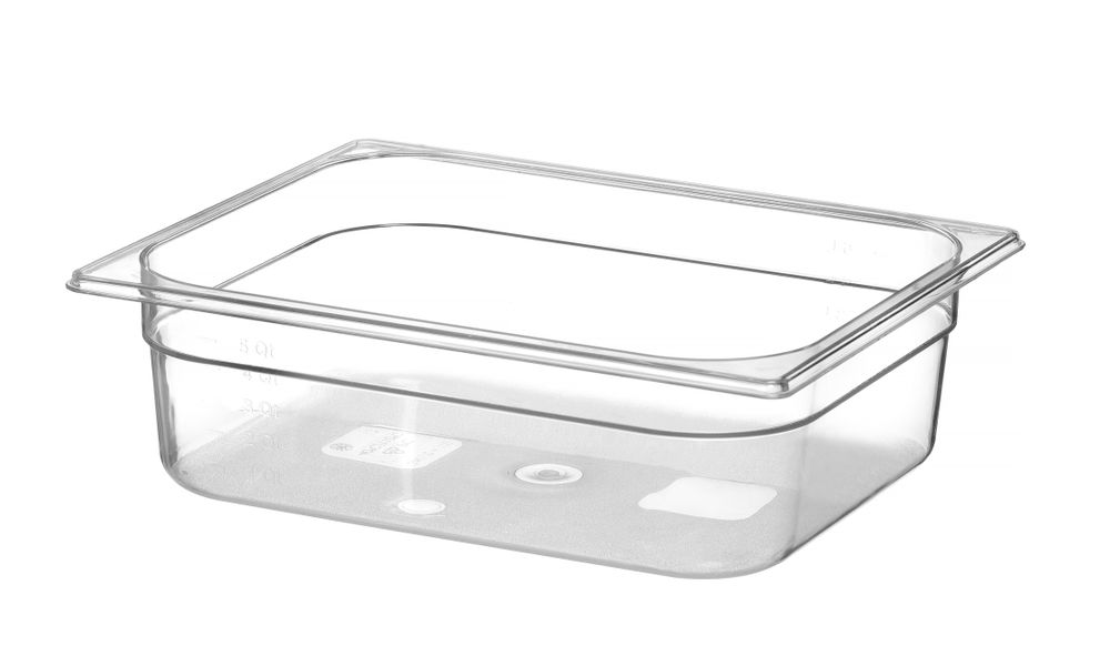 Recipiente Gastronorm 1/2, Profi Line, GN 1/2, 6,5L, Transparente, 325x265x(H)100mm - Image 2