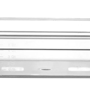 Recipiente Gastronorm 1/2, Profi Line, GN 1/2, 6,5L, Transparente, 325x265x(H)100mm