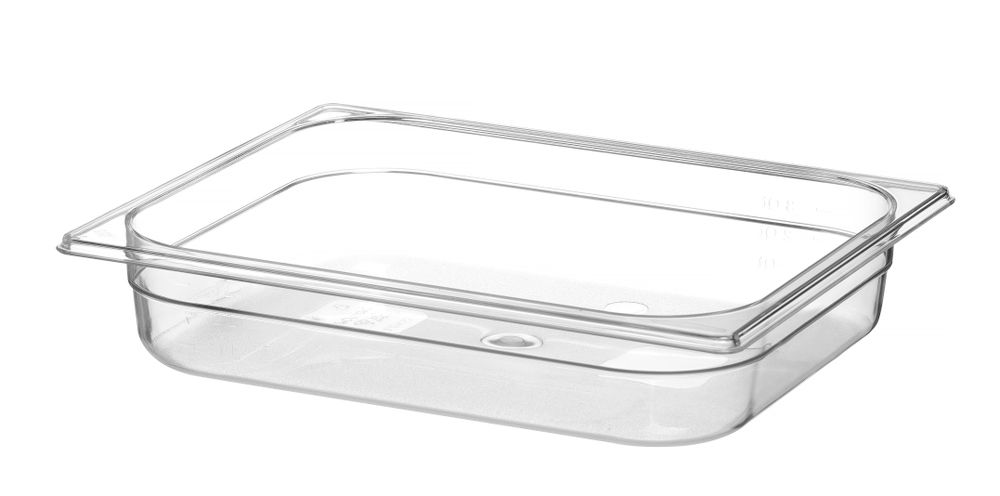Recipiente Gastronorm 1/2, Profi Line, GN 1/2, 4L, Transparente, 325x265x(H)65mm - Image 2