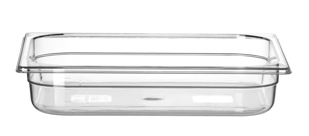 Recipiente Gastronorm 1/2, Profi Line, GN 1/2, 4L, Transparente, 325x265x(H)65mm