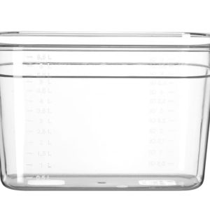 Recipiente Gastronorm 1/3, Profi Line, GN 1/3, 7,8L, Transparente, 325x176x(H)200mm