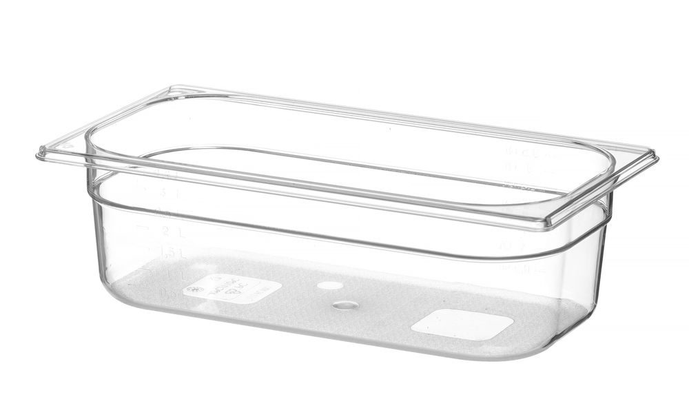 Recipiente Gastronorm 1/3, Profi Line, GN 1/3, 4L, Transparente, 325x176x(H)100mm - Image 2