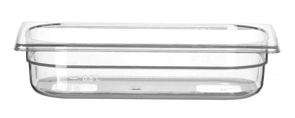 Recipiente Gastronorm 1/3, Profi Line, GN 1/3, 2,5L, Transparente, 325x176x(H)65mm