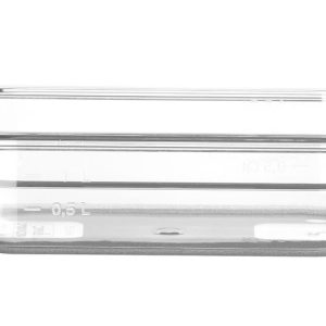 Recipiente Gastronorm 1/4, Profi Line, GN 1/4, 1,8L, Transparente, 265x162x(H)65mm