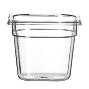 Recipiente Gastronorm 1/6, Profi Line, GN 1/6, 2,4L, Transparente, 176x162x(H)150mm