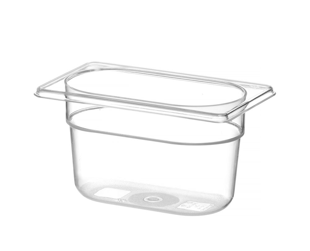 Recipiente Gastronorm 1/9, Profi Line, GN 1/9, 1L, Transparente, 176x108x(H)100mm - Image 2