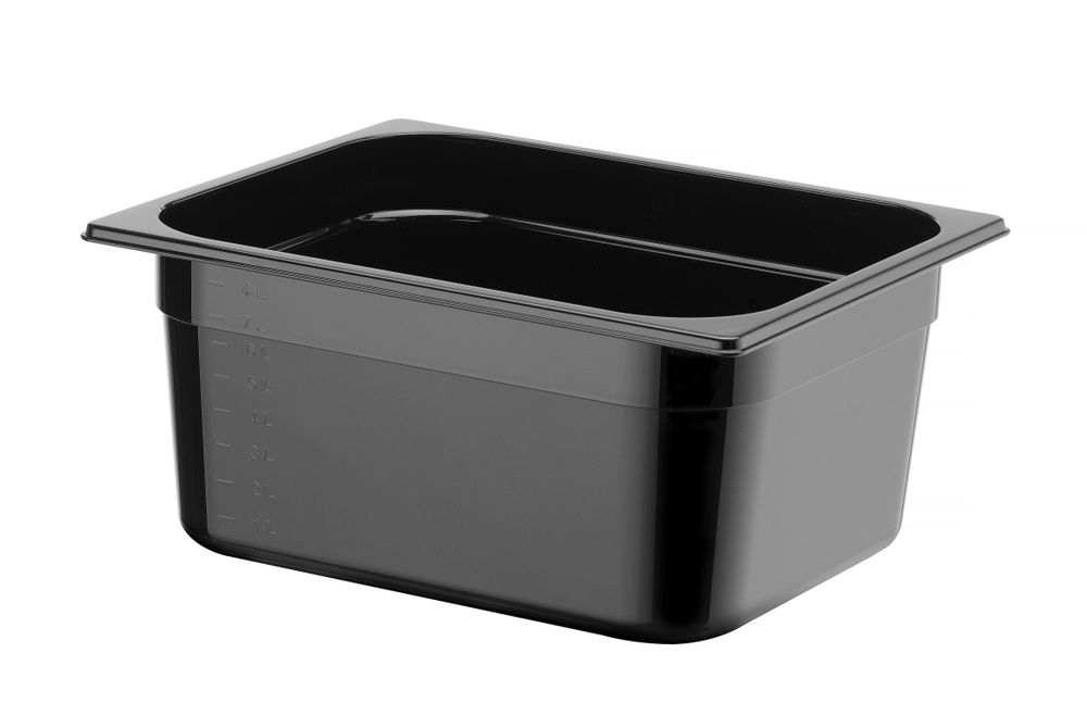 Recipiente Gastronorm 1/2, Profi Line, GN 1/2, 9,5L, Preto, 325x265x(H)150mm - Image 2