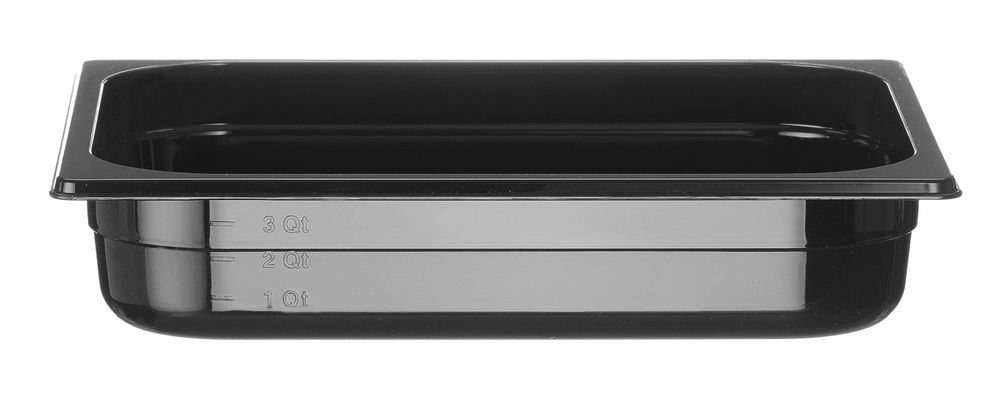 Recipiente Gastronorm 1/2, Profi Line, GN 1/2, 4L, Preto, 325x265x(H)65mm