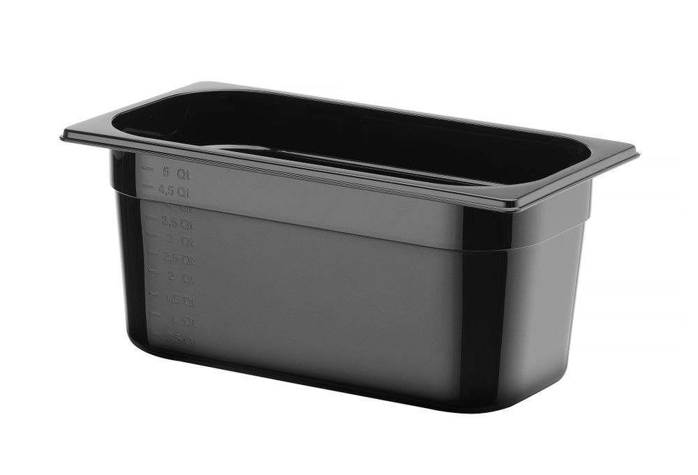 Recipiente Gastronorm 1/3, Profi Line, GN 1/3, 5,7L, Preto, 325x176x(H)150mm - Image 2