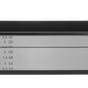 Recipiente Gastronorm 1/3, Profi Line, GN 1/3, 4L, Preto, 325x176x(H)100mm