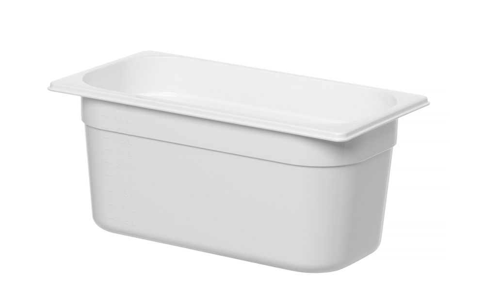Recipiente Gastronorm 1/3, GN 1/3, 5,7L, Branco, 325x176x(H)150mm - Image 2