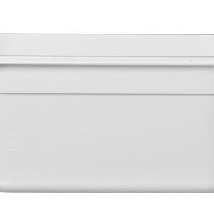 Recipiente Gastronorm 1/3, GN 1/3, 5,7L, Branco, 325x176x(H)150mm