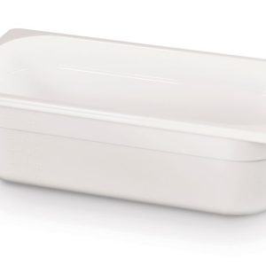 Recipiente Gastronorm 1/3, GN 1/3, 4L, Branco, 325x176x(H)100mm