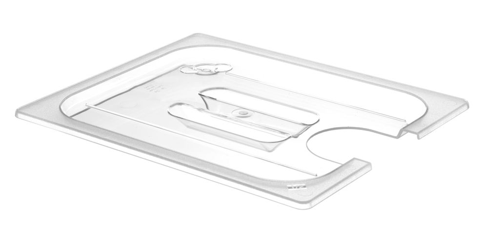 Tampa Gastronorm com abertura para sonda de sous-vide, GN 1/1, Transparente, 530x325mm - Image 3