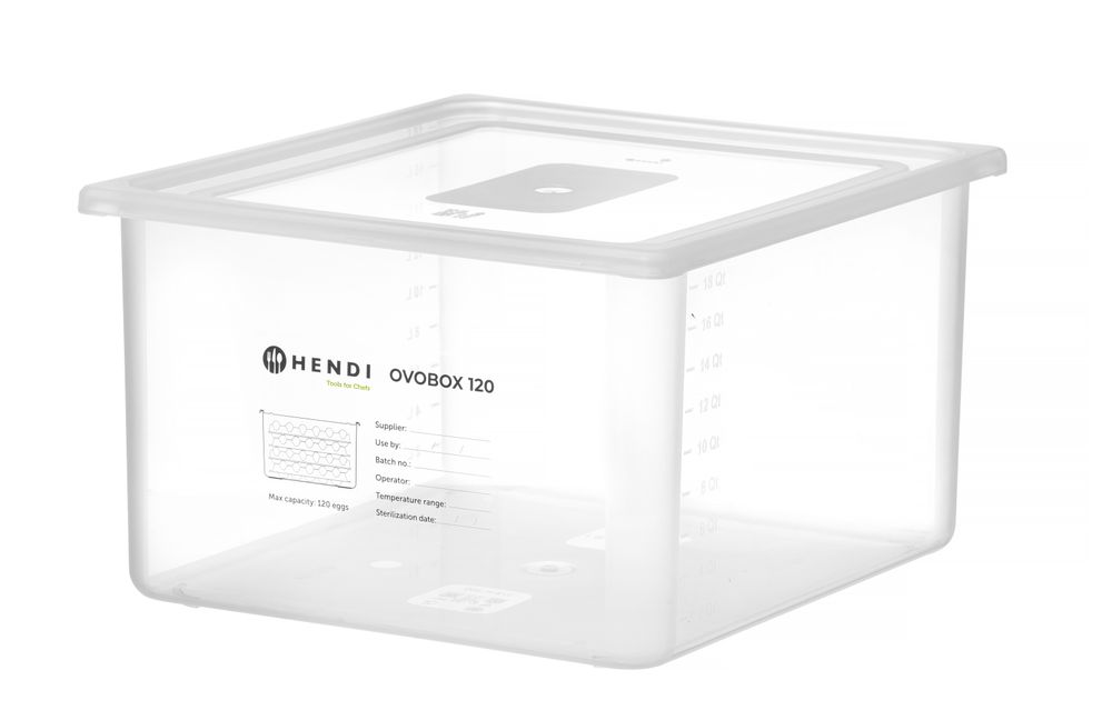 Recipiente para ovos OVOBOX 120, GN 2/3, 18L, 355x325x(H)200mm, Retangular - Image 8