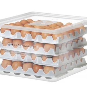 Recipiente para ovos OVOBOX 120, GN 2/3, 18L, 355x325x(H)200mm, Retangular
