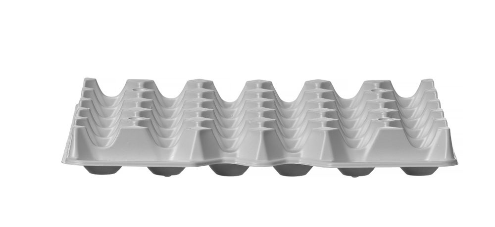 Conjunto de 4 tabuleiros para ovos OVOBOX 120, 291x288x(H)41mm, Retangular - Image 3