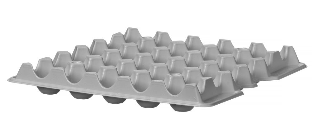 Conjunto de 4 tabuleiros para ovos OVOBOX 120, 291x288x(H)41mm, Retangular - Image 4