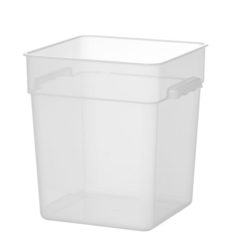 Recipiente para alimentos com graduação, 17,2L, 290x290x(H)320mm