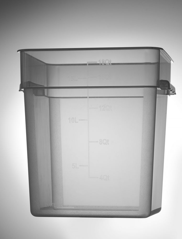 Recipiente para alimentos com graduação, 17,2L, 290x290x(H)320mm - Image 2