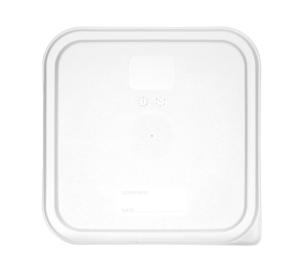 Tampa para recipiente de alimentos, Transparente, 190x190mm - Image 2