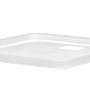Tampa para recipiente de alimentos, Transparente, 235x235mm