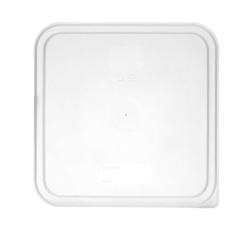 Tampa para recipiente de alimentos, Transparente, 235x235mm - Image 2