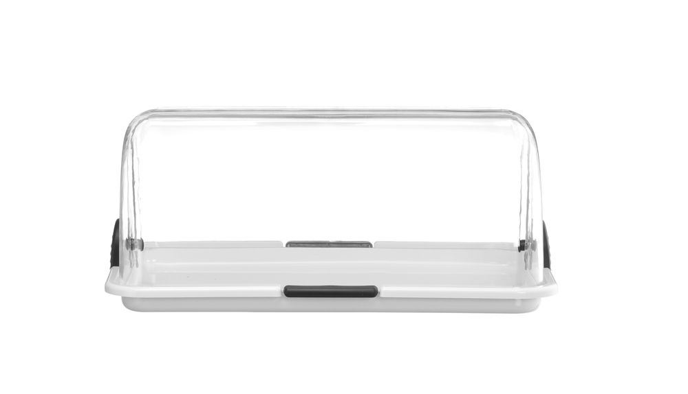 Expositor com tampa basculante, Branco, 380x260x(H)355mm, Retangular - Image 6