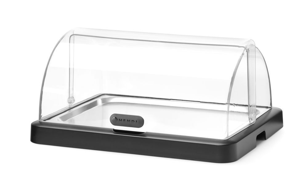 Expositor de alimentos Duo UNIQ, designed by Robert Bronwasser, Um nível, Preto, 460x355x(H)220mm, Retangular - Image 2