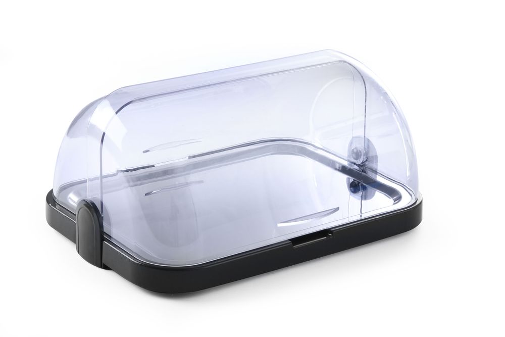 Ecrã de refrigeração de enrolar, simples, Cinzento-escuro, 440x320x(H)205mm, Retangular