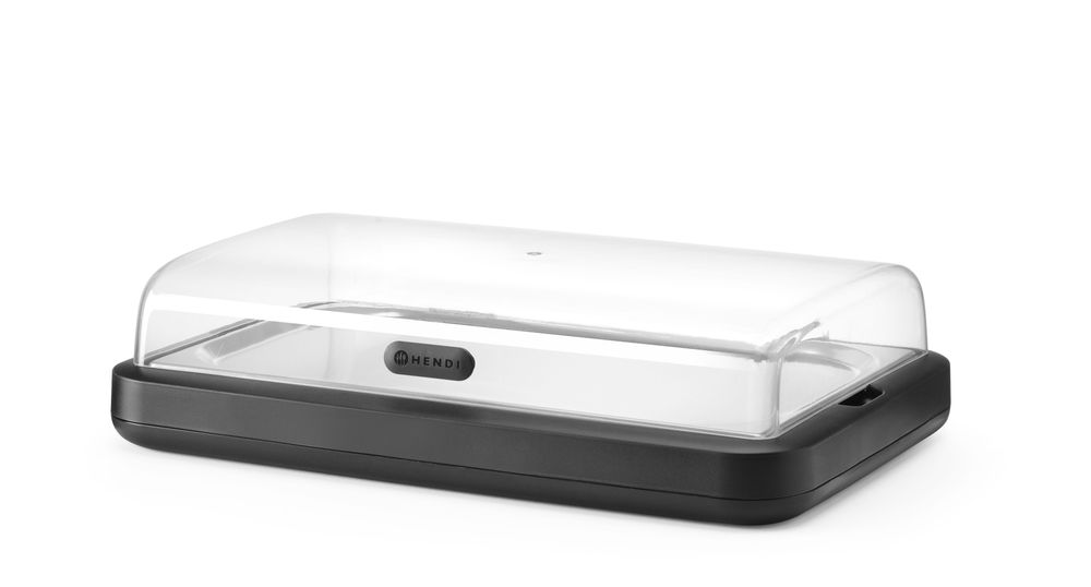 Expositor refrigerado UNIQ, designed by Robert Bronwasser, GN 1/1, Preto, 593x389x(H)147mm, Retangular - Image 3