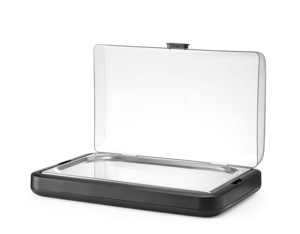 Expositor refrigerado UNIQ, designed by Robert Bronwasser, GN 1/1, Preto, 593x389x(H)147mm, Retangular - Image 4