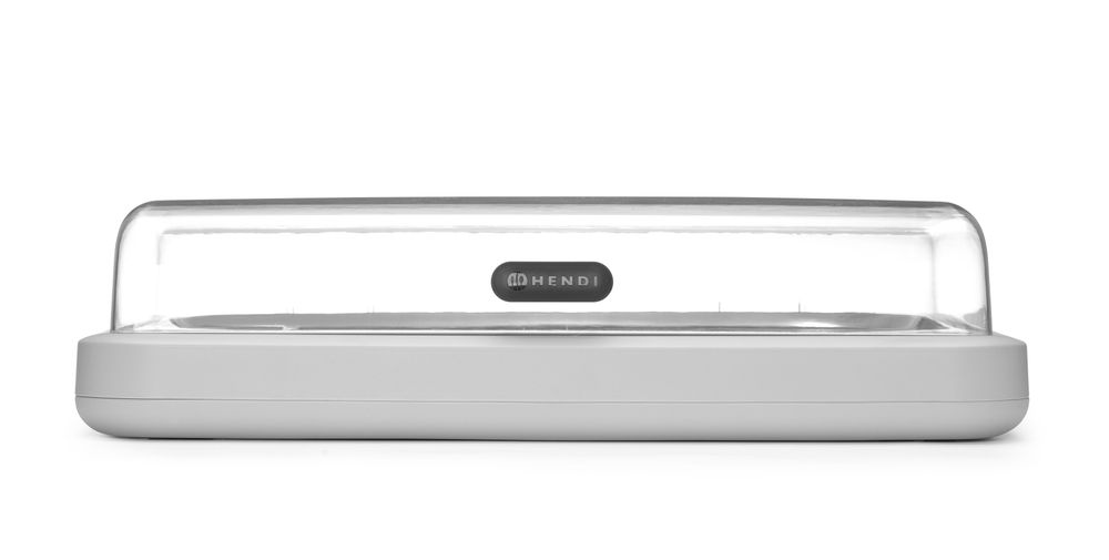 Expositor refrigerado UNIQ, designed by Robert Bronwasser, GN 1/1, Branco, 593x389x(H)147mm, Retangular