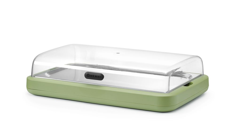 Expositor refrigerado UNIQ, designed by Robert Bronwasser, GN 1/1, Verde, 593x389x(H)147mm, Retangular - Image 3