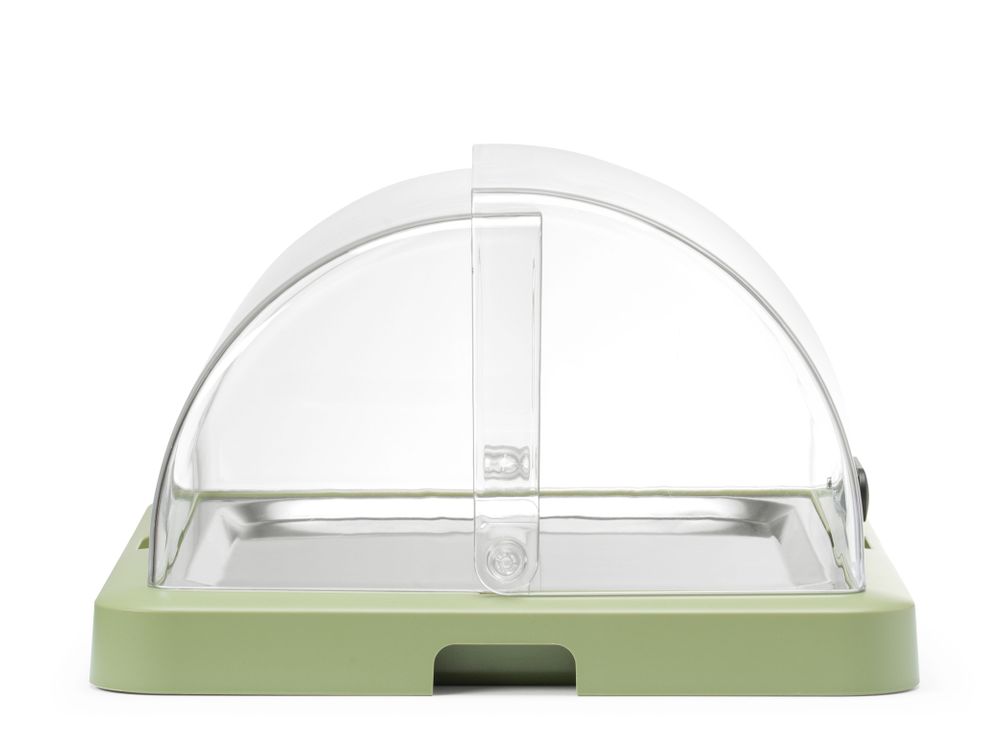 Expositor de alimentos Duo UNIQ, designed by Robert Bronwasser, Um nível, Verde, 460x355x(H)220mm, Retangular - Image 5