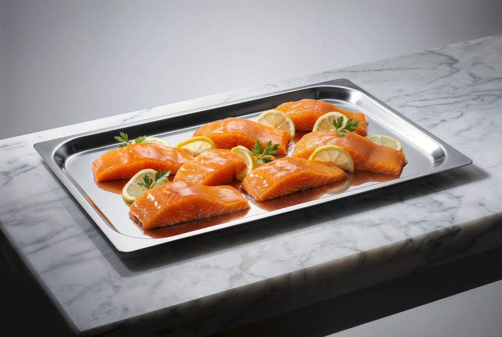Tabuleiro para expositor refrigerado, Prateado, 400x300mm - Image 3